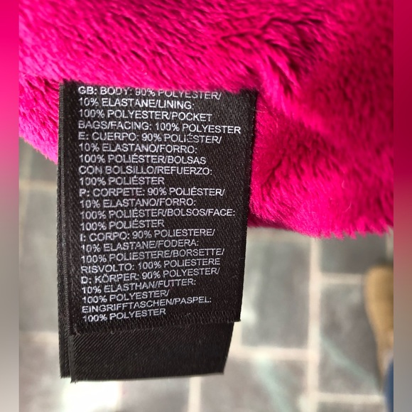 The North Face Women’s Soft Shell Fleece Jacket Size small Magenta - Picture 11 of 14